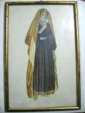 QUADRO STAMPA ANTICA A COLORI