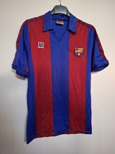 BARCELLONA MAGLIA CALCIO 1984-1989 MEYBA SHIRT JERSEY CAMISETA BARCELONA VINTAGE