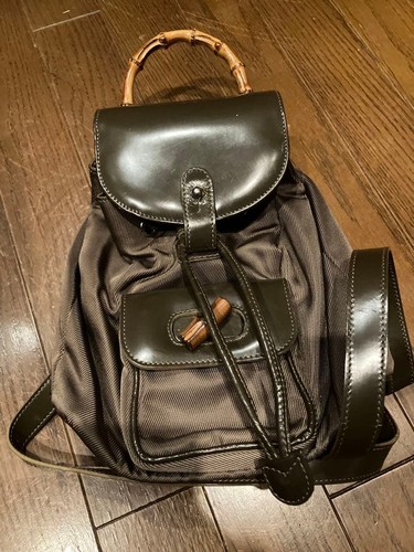 Zaino gucci con manico - zaino,