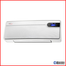 Termoventilatore a Parete Basso Consumo Melchioni Family Warmy Wall Telecomando