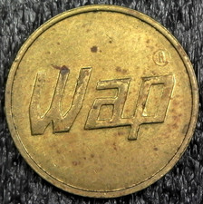 Germania, WAP - Gettone distributore automatico servizio lavaggio auto 22 mm (ft69)