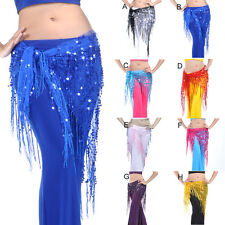 CINTURA FIANCHI danza del ventre PANNO FIANCHI samba PAILLETTES danza del ventre frange cintura DE