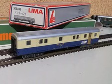 LIMA 309338 POSTALE TRENI VICINALI BLS CON MANIFESTO 75mo BLS SU FIANCATE,SC OR
