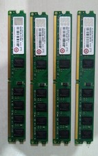 RAM Transcend 8GB Kit 4x2GB 2Rx8 DDR2 800MHz u Low Profile PC2-6400 Testate ok