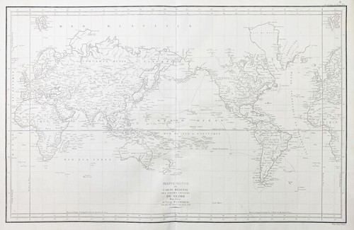 Mondo mappa mappemonde - mappa, cartina