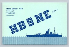 Radioamatore QSL HB9NE Thun