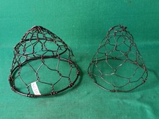 ANTICA MUSERUOLA MUCCHE VITELLINI COPPIA DI GABBIE IN FERRO STALLA VITELLI. CW36