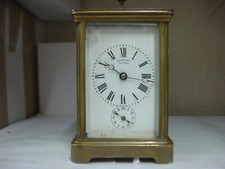 Carriage clock  " Boeckmann Lucerne " for parts or repair