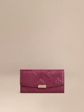 NWT Burberry Porter Embossed