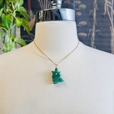Raro ciondolo uomo - giada, verde