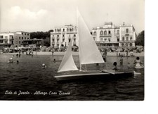 C P - CARTOLINA - LIDO DI JESOLO - ALBERGO CASA BIANCA   - VIAGG. 1965 - F.G