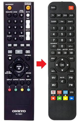 Telecomando adatto per - , onkyo