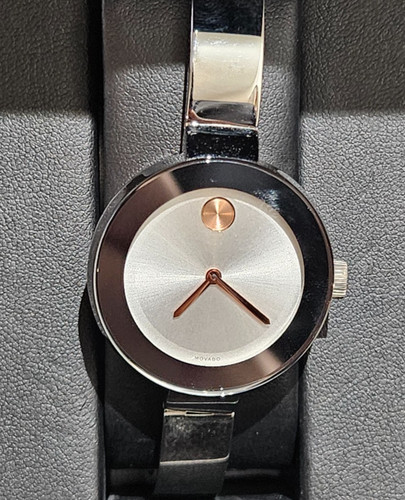 Movado bold silver dial - bold,