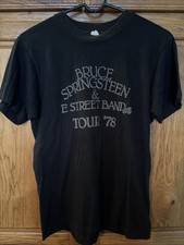 T-shirt nera vintage 1978