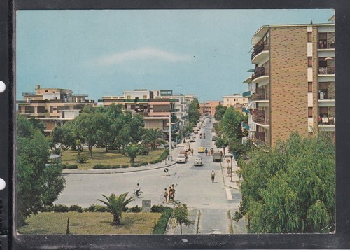 Cartolina mondragone viale - cartolina,