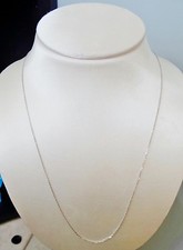 Oro bianco 750 18kt forzatina - oro,