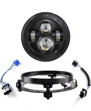 1X FARO LED MOTO H4 7" PER