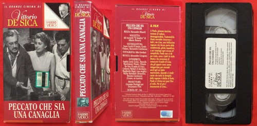 Vhs film peccato - -,