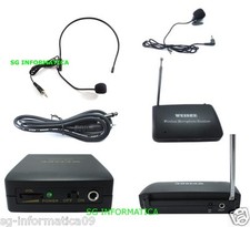 MICROFONO WIRELESS ARCO ARCHETTO CERCHIETTO SENZA FILI FESTA KARAOKE