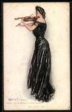 Cartolina artistica Clarence