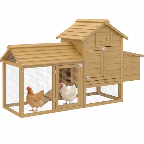 Pawhut pollaio prefabbricato - pawhut,