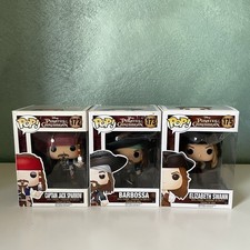 Funko POP! Pirates of the Caribbean #172 Jack, #173 Barbossa, #175 Elizabeth
