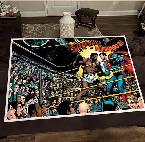 Poster boxe muhammad ali - boxe,