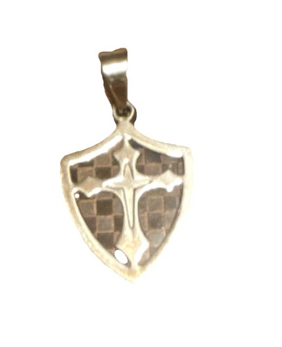 Collana con ciondolo religioso