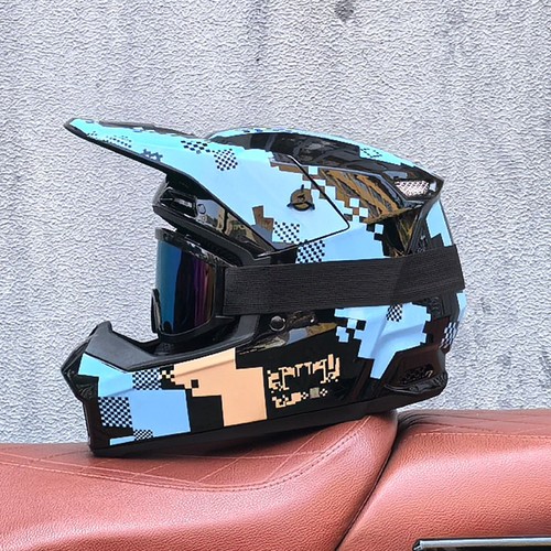 Casco moto fuoristrada - casco,