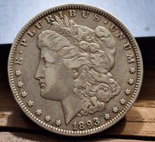1893-O Morgan Argento Dollaro