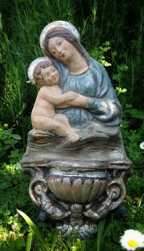 Acquasantiera terracotta