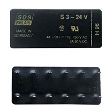 2 pezzi SDS/PANASONIC S3-24V 24VDC relè impermeabile sigillato 12 pin