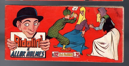 Fumetto striscia ridolini - a,