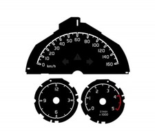 Disco tachimetro 160 km/h +