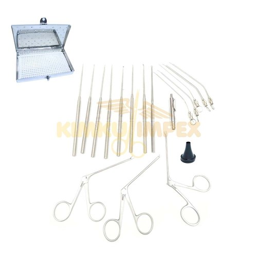 Strumenti per miringotomia set
