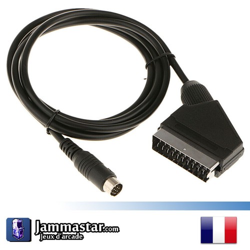 Câble vidéo rgb pour - pour, sega