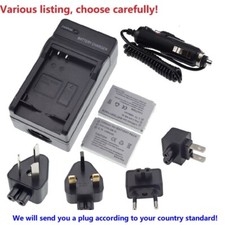 Caricabatterie o caricabatteria da parete per fotocamere Canon IXUS 970 IS 900 Ti 950 960 980 990 IS