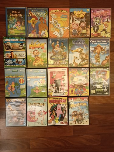 Collezione dvd cartoni - 20,