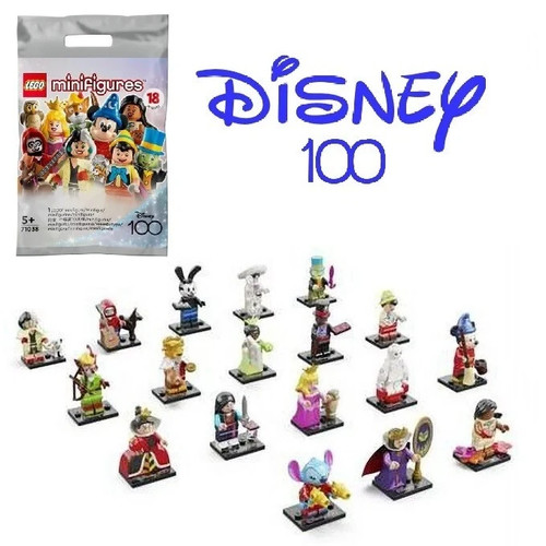 Lego disney 100 minifigures - 100,