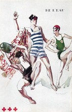 LOTTO - 6 Cartoline - Pro Croce Rossa del Belgio - - Illustratore A. Massonet