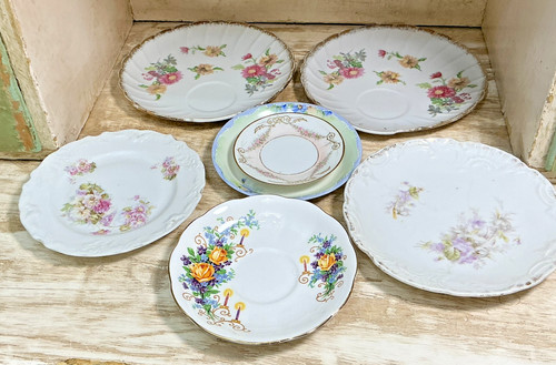 Lotto piatti vintage cina - 7,