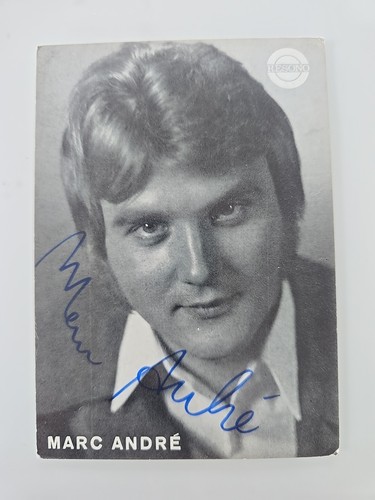 Marc andre autografo firmato - andre,