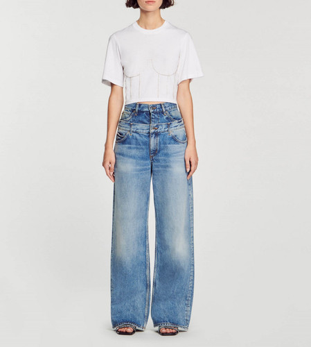 Sandro paris shirt - t-shirt, donna