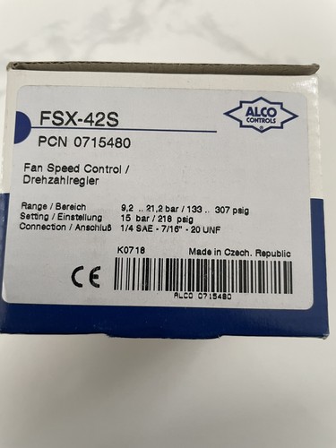 Alco fsx 42s - fsx-42s, controllo