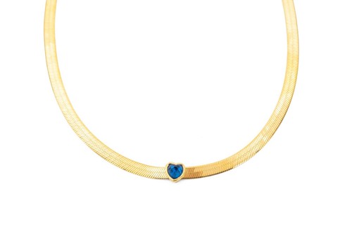 Collana snake con - collana,