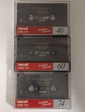 Lotto 3x MAXELL UDII-CD 46 60