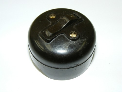 Vecchio bachelite interruttore - vecchio,