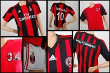 2 Maglie Serie A Milan Calcio (Fly Emirates"Tommaso" Academy+Tshirt)+Shorts-29S