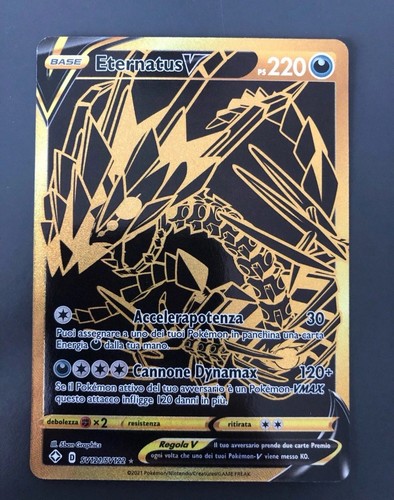 Carta pokémon eternatus - pokémon,