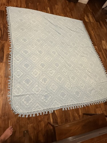 Copriletto vintage ciniglia - copriletto,